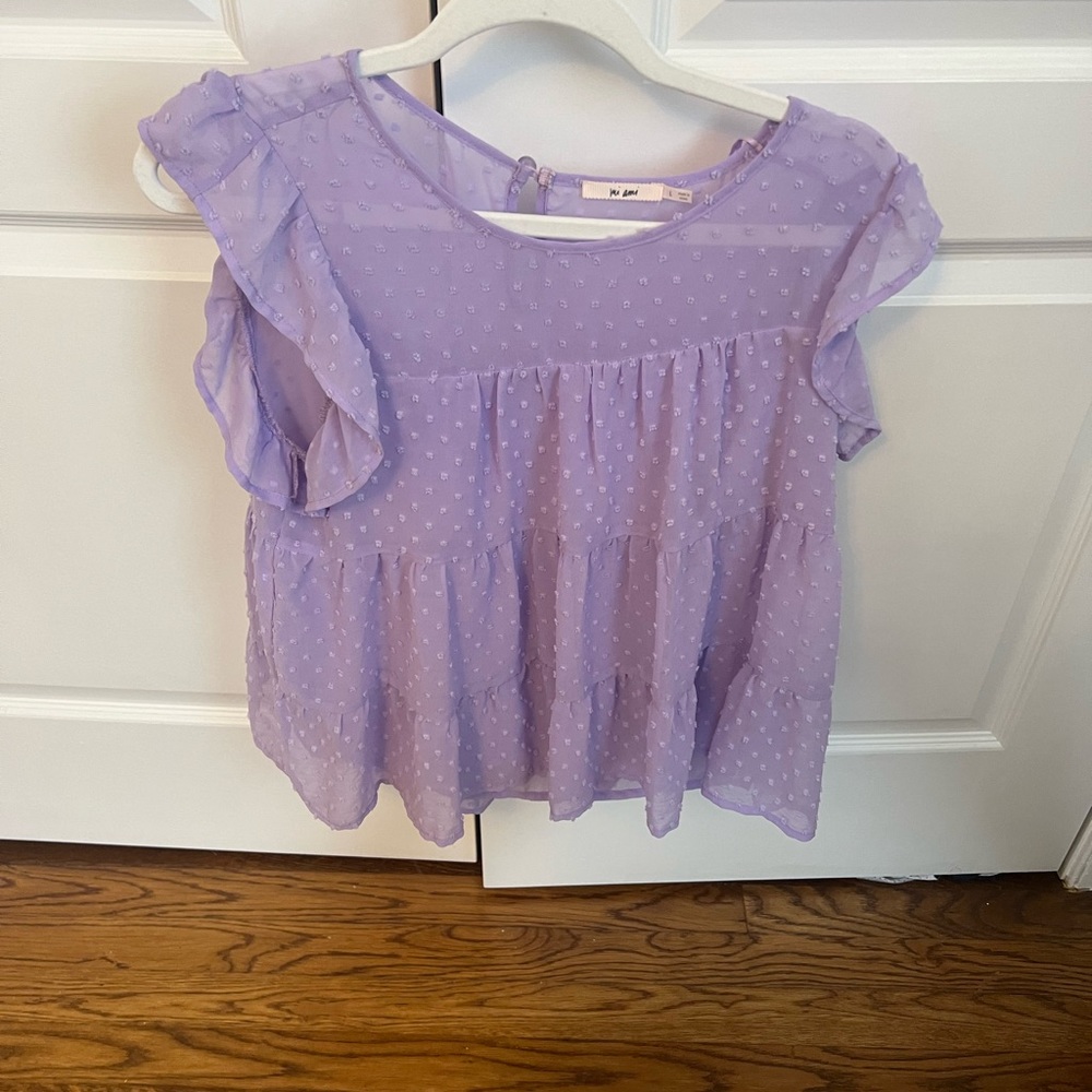Francescas lavender blouse